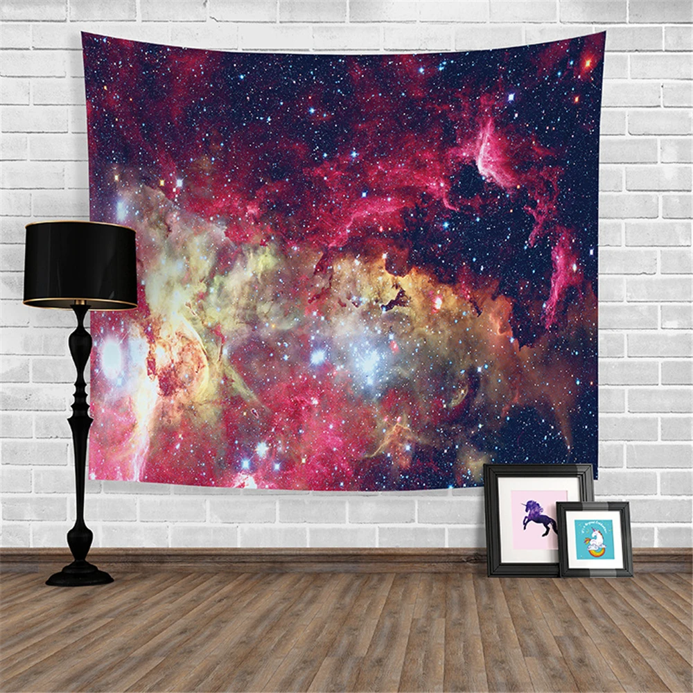 Pattern 19 Домашний Декоративный Galaxy Starry гобелен с изображением неба Настенный декор - Цвет: Pattern 19