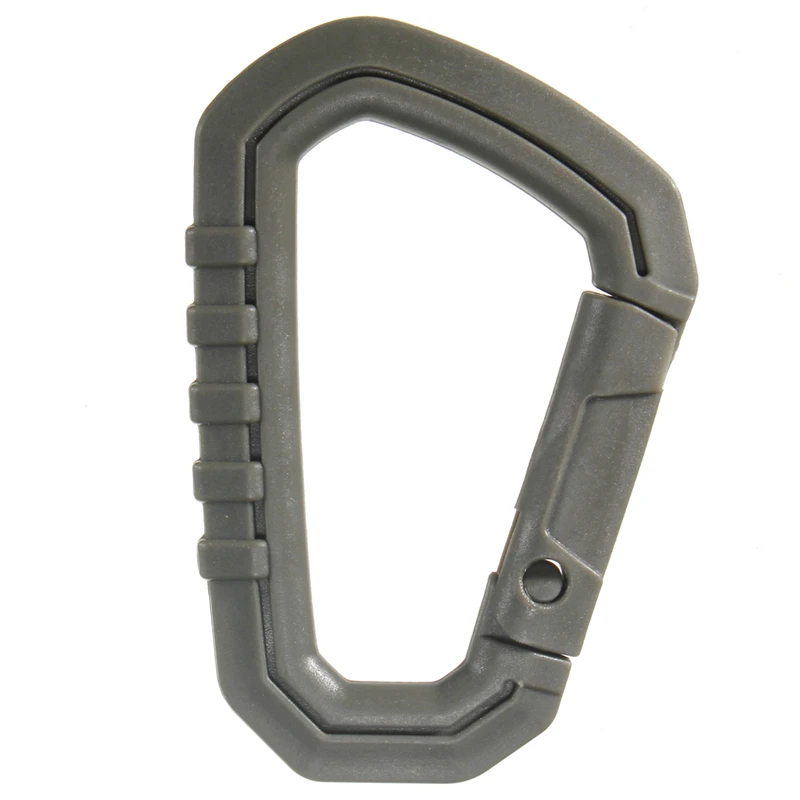 تحمل 30 كجم عالية القوة البلاستيك حلقة تسلق D-سلسلة مفاتيح حلقية خطاف مشبك في الهواء الطلق تسلق مشبك المفاجئة التخييم اكسسوارات D0230 تحمل 30 كجم عالية القوة البلاستيك حلقة تسلق D-سلسلة مفاتيح حلقية خطاف مشبك في الهواء الطلق تسلق مشبك المفاجئة التخييم اكسسوارات D0230