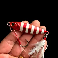 Shore Long Casting Jigs Fishing Lure Slow Shaking Jigbait 7-80g Artificial Lures Hard Baits Glow 1 Piece Sale 1