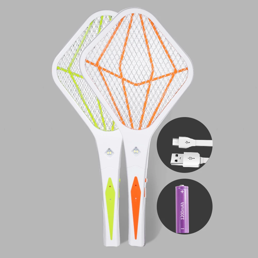 BESTOARD батарея-работает муха Swatter электронный Swatter USB Комаров Борьба с вредителями с длинной ручкой