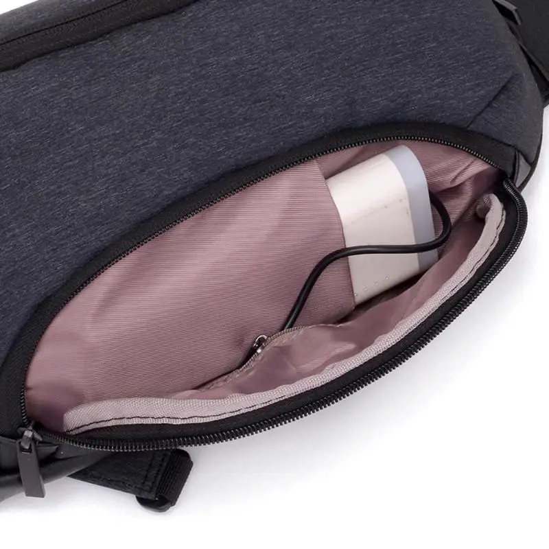 Мужская модная сумка-мессенджер Повседневная нагрудная сумка для путешествий холщовая мужская сумка на плечо многофункциональная