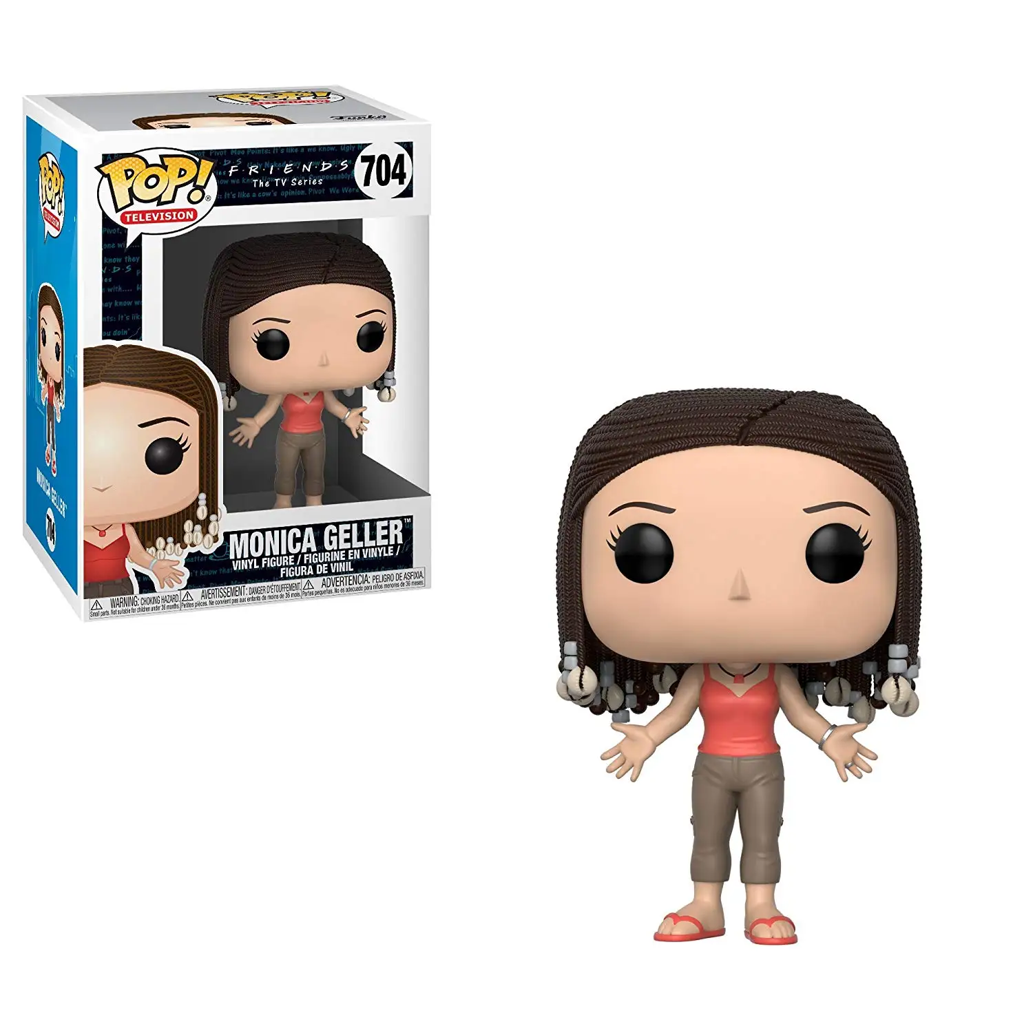 Funko pop официальное телевидение: друзья Моника Геллер виниловая экшн фигурка