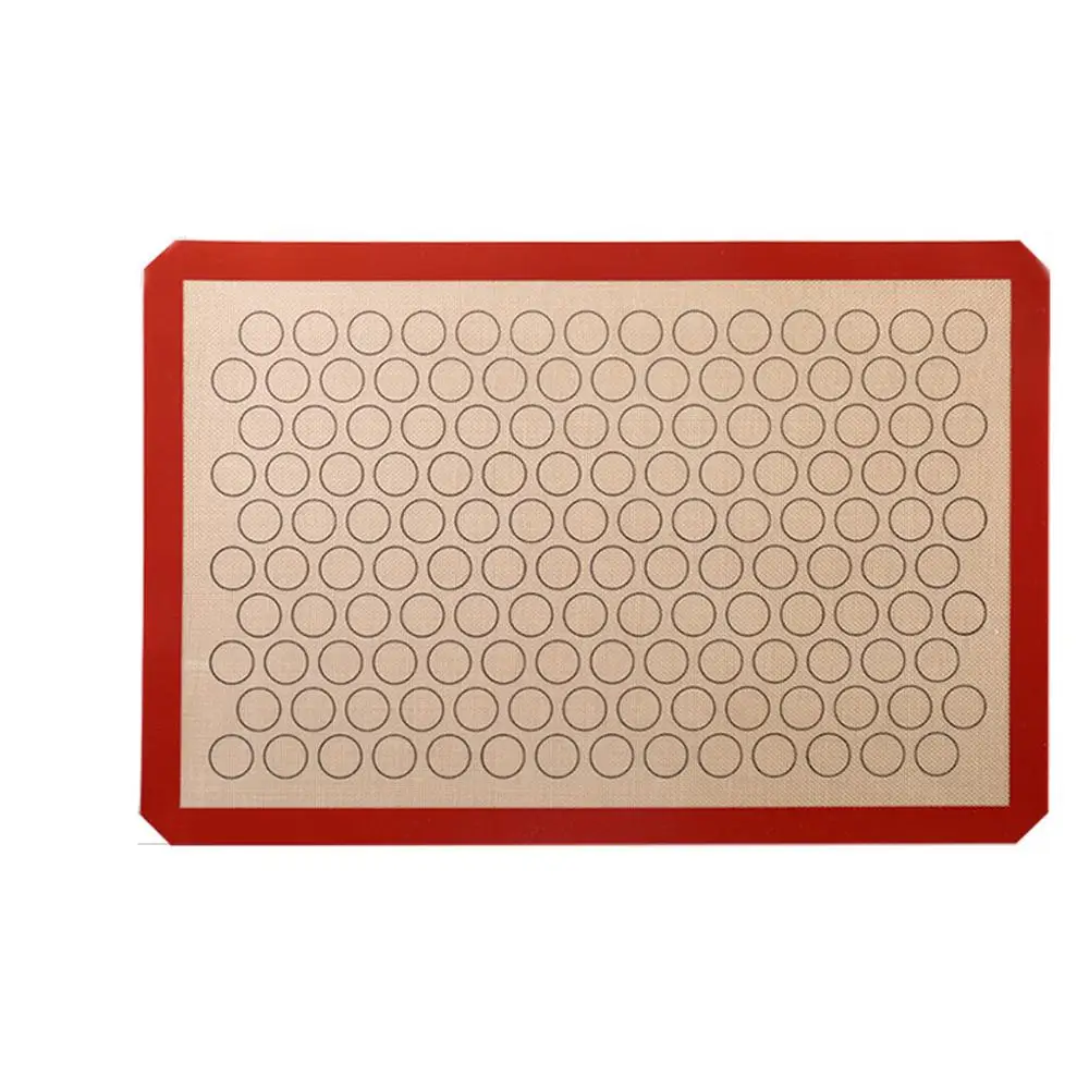 

Cookie Pizza Sheet Mat Square Silicone Oven Oilcloth Pastry Baking Tools Newly Non-Stick Pad tapete silicone para assar #10