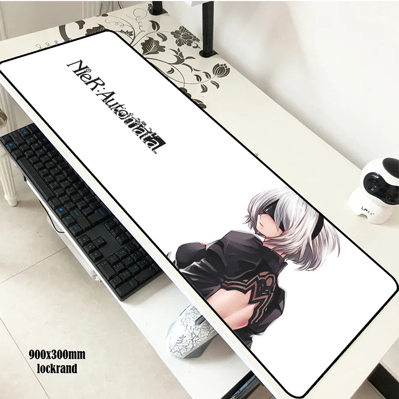  NieR Automata mouse pads 900x300x3mm pad to mouse cheapest notbook computer mousepad gaming padmous