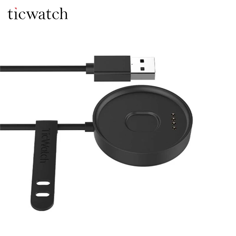 

Original Charging Dock Magnet adsorption Replacement Charger For Smart Watch Ticwatch C2 Black Color