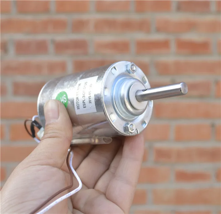 

120 v dc motor generator double ball bearing with temperature protection switch