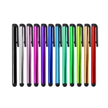 10 Pcs/lot Capacitive Touch Screen Stylus Pen for iPhone 5 4s iPad 3/2 iPod Touch Suit for Universal Smart Phone Tablet PC Pen