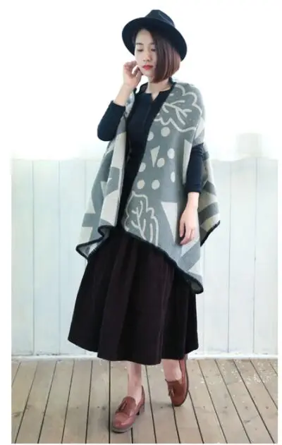 Literature Plus Size Style Corduroy Skirt Mid-length Vintage Loose A-line Type Skirt Elastic Waist Pleated Bubble Long Skirt 4