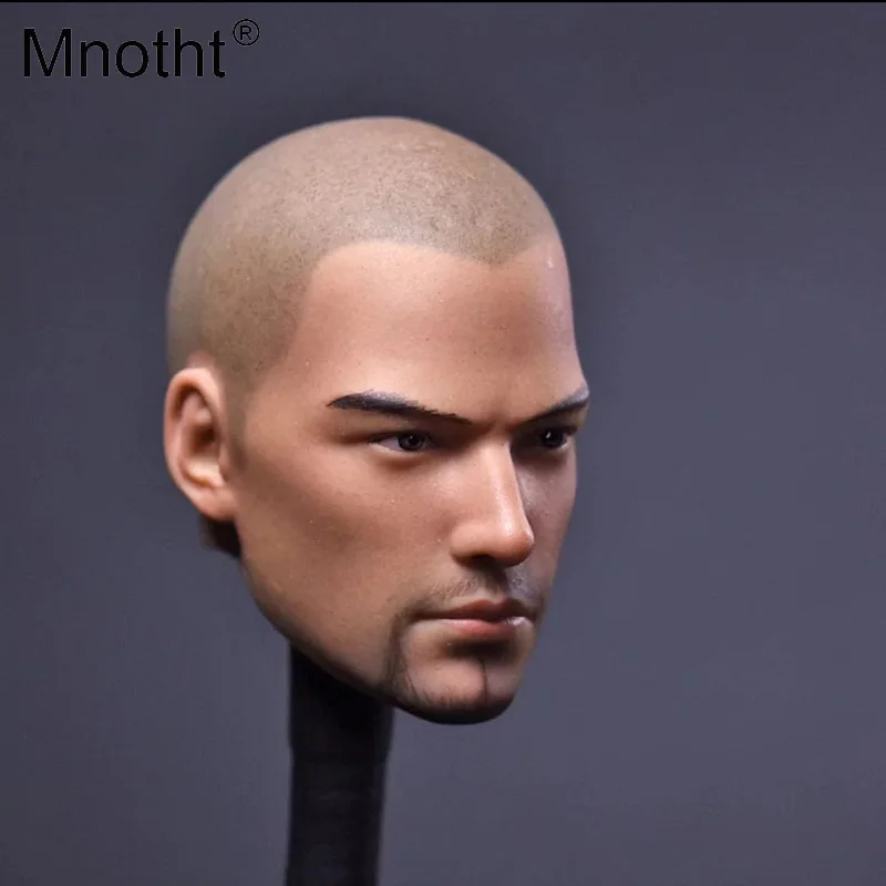 Буддийская модель головы монах игрушек 1/6 весы резьба по голове Канеширо такэши