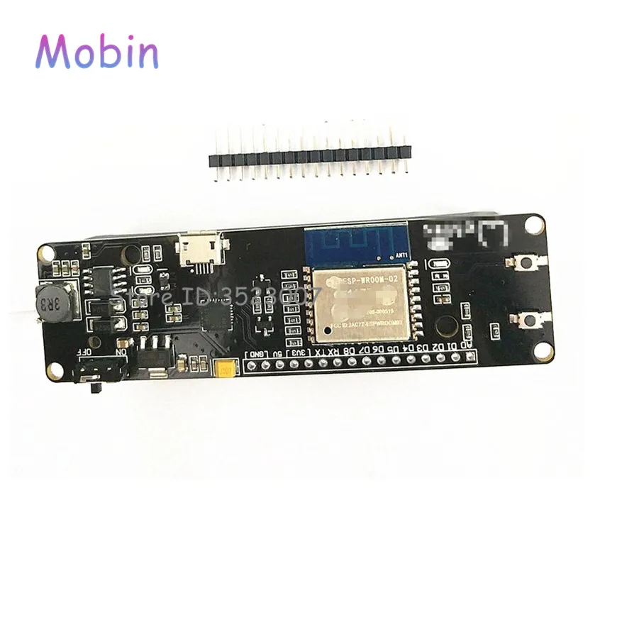 2 шт./лот WeMos D1 Esp Wroom 02 материнская плата ESP8266 Мини WiFi Nodemcu модуль 18650 Зарядка батареи