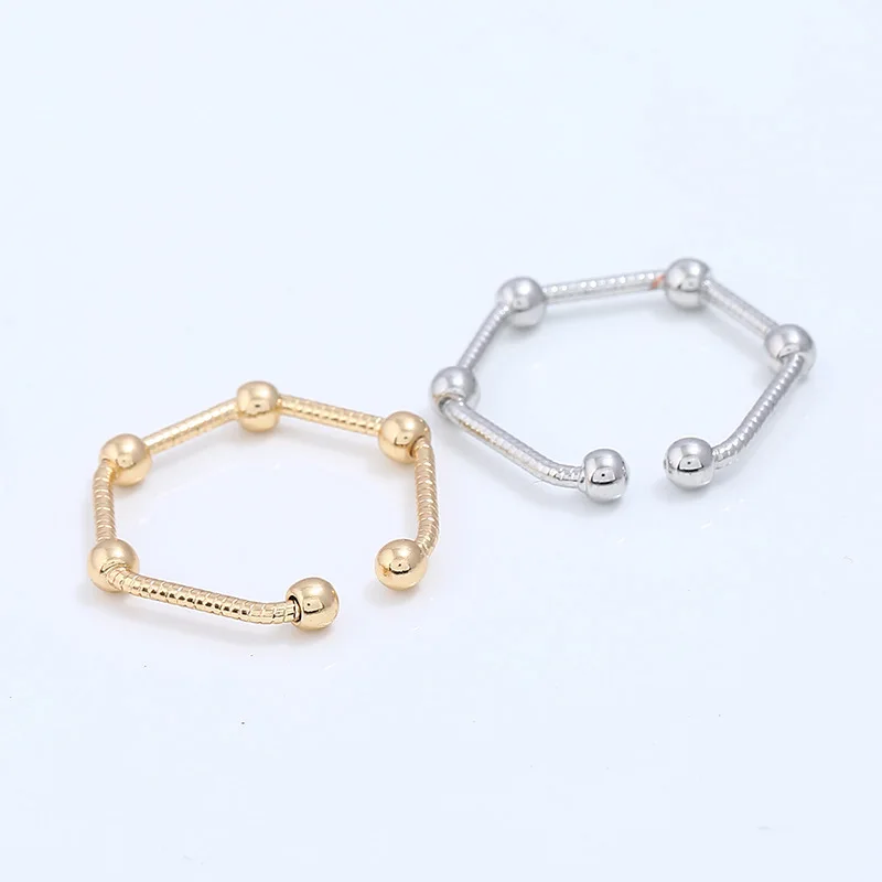 2018 Ma'am Fashion Personality Hatch Ball Ring gold silver color Wedding Jewelry ring For Women