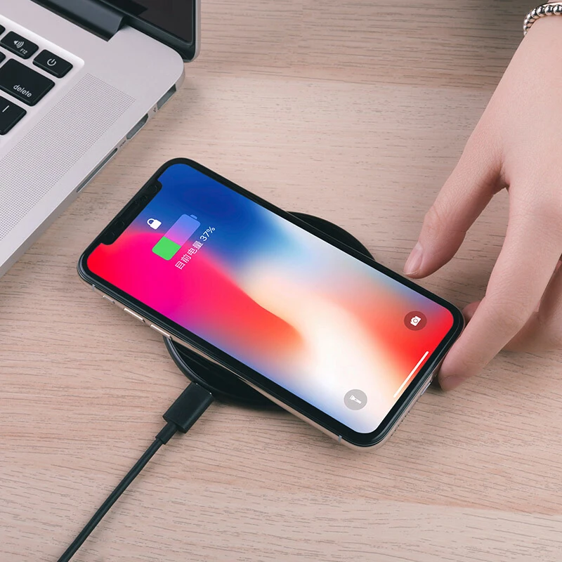 Новейшее Всемирное Беспроводное зарядное устройство Xiaomi ZMI Быстрая зарядка type C