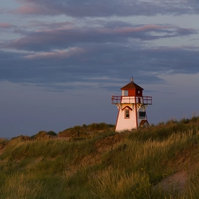Covehead Lighthouse  Prince Edward Island National Park Poster Print (34 x 22)