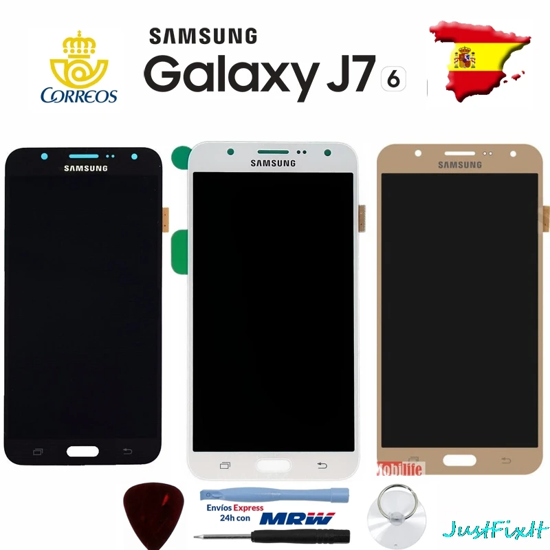 

For Samsung Galaxy J7 2016 J710 J710F J710M AMOLED LCD Display Touch Digitizer Screen With Bright Adjustment