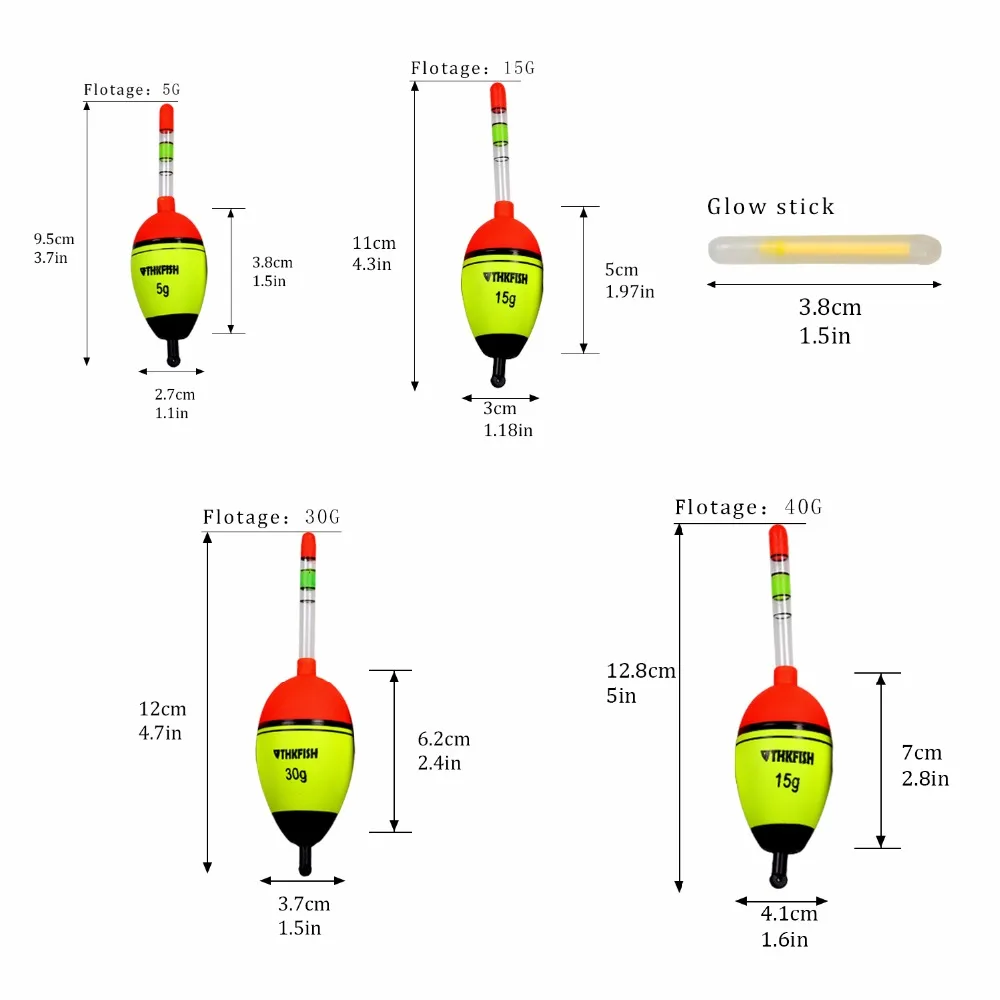 5 шт. EVA рыболовный Поплавок+ 10 шт. рыболовный светильник светящаяся палочка зеленый световой светильник ing палочка плавает световые поплавки для ночной рыбалки