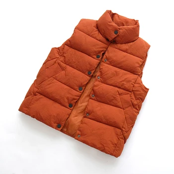 

KUYOMENS Women Autumn Vests Waistcoats Womens Vest Sleeveless Jacket Short Cotton Warm Vest Female waistcoat