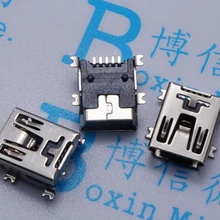 100 шт. мини-usb разъем SMD USB интерфейс передачи данных 5PIN 5 иглы мини-usb-разъем