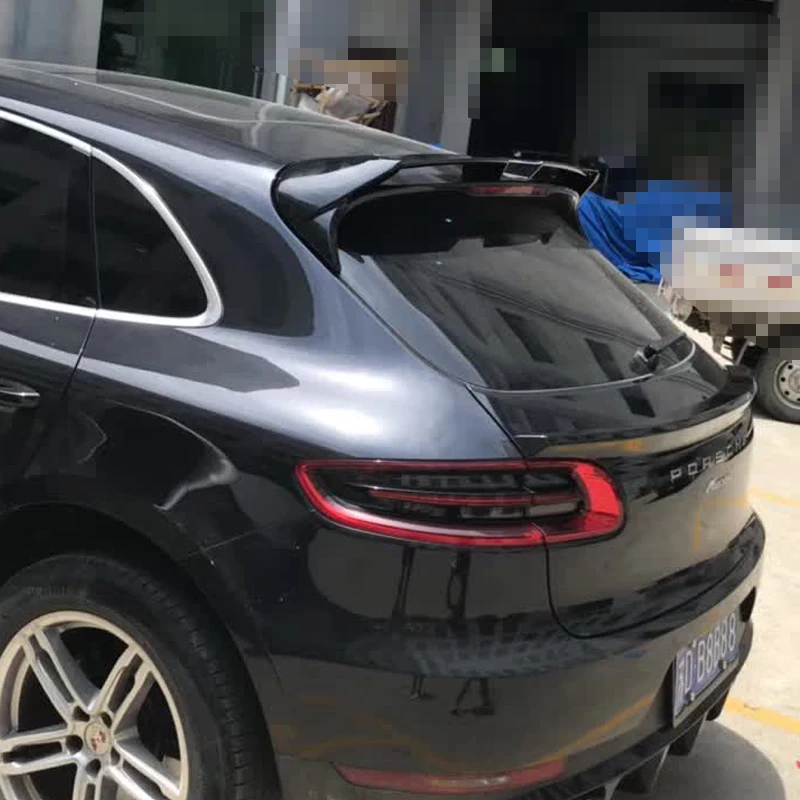 Авто задняя крыша из АБС внешний спойлер на крышу окна для Porsche Macan SUV 2015