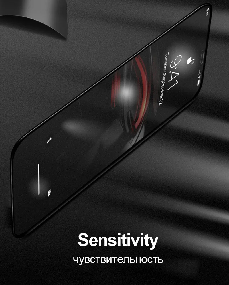 TOMKAS 5D Tempered Glass For iPhone X Xs Screen Protector Film Protective Glass on For iPhone X XS Plus 9 2018 Screen Protector
