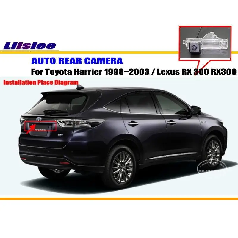 Liislee заднего вида автомобиля Камера для Toyota Harrier/для Lexus RX RX300 1998 ~ 2003 сзади Реверсивный Резервное копирование парковка Камера