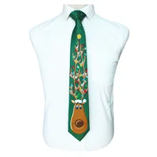 Рождественский подарок helloveen галстук для шеи фестиваль цифровой печати галстуки для мужчин аксессуары Новинка для взрослых мультфильм Gravata галстук