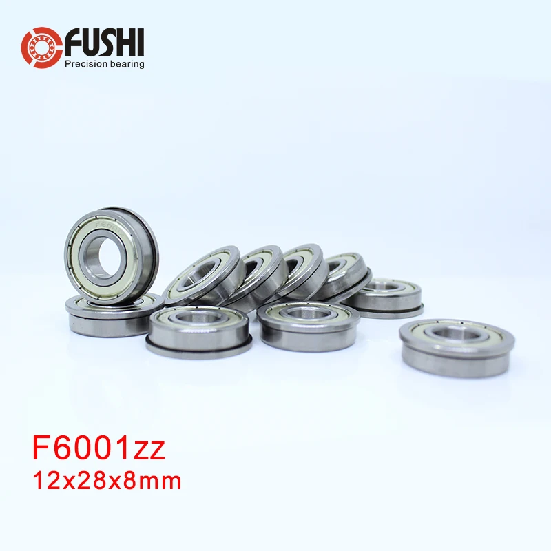 Фланцевый подшипник F6001ZZ фланцевый 12x28x8 мм фонарь модель F6001 Z 10 шт.|bearing bearing|bearing