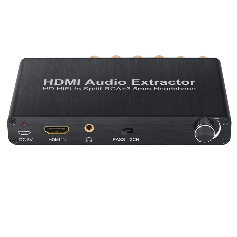 Neoteck HDMI аудио экстрактор поддержка AC-3/DTS 4K 3D сплиттер HDMI в HDMI с оптическим Toslink SPDIF аудио конвертер DAC