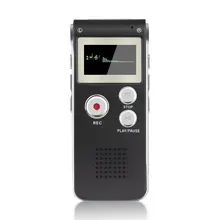 1 комплект) Мини цифровой диктофон Цифровой диктофон-ручка 8 Гб HD Шум интеллектуальная Запись голоса активированный цифровой Аудио Диктофон