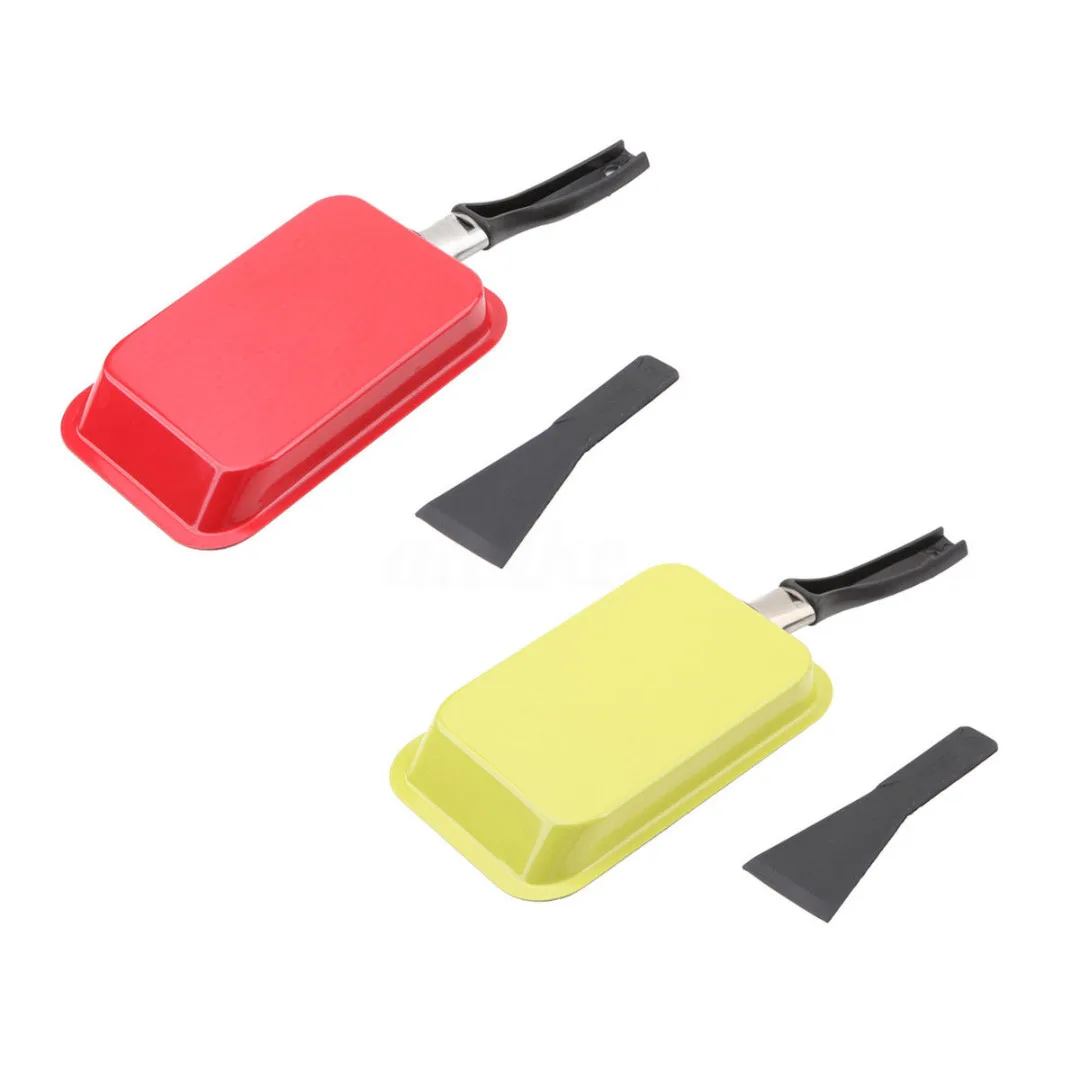 JX-LCLYL 18.3cm Mini Rectangular Non-Stick Egg Roll Sushi Omelette Square Frying Pan