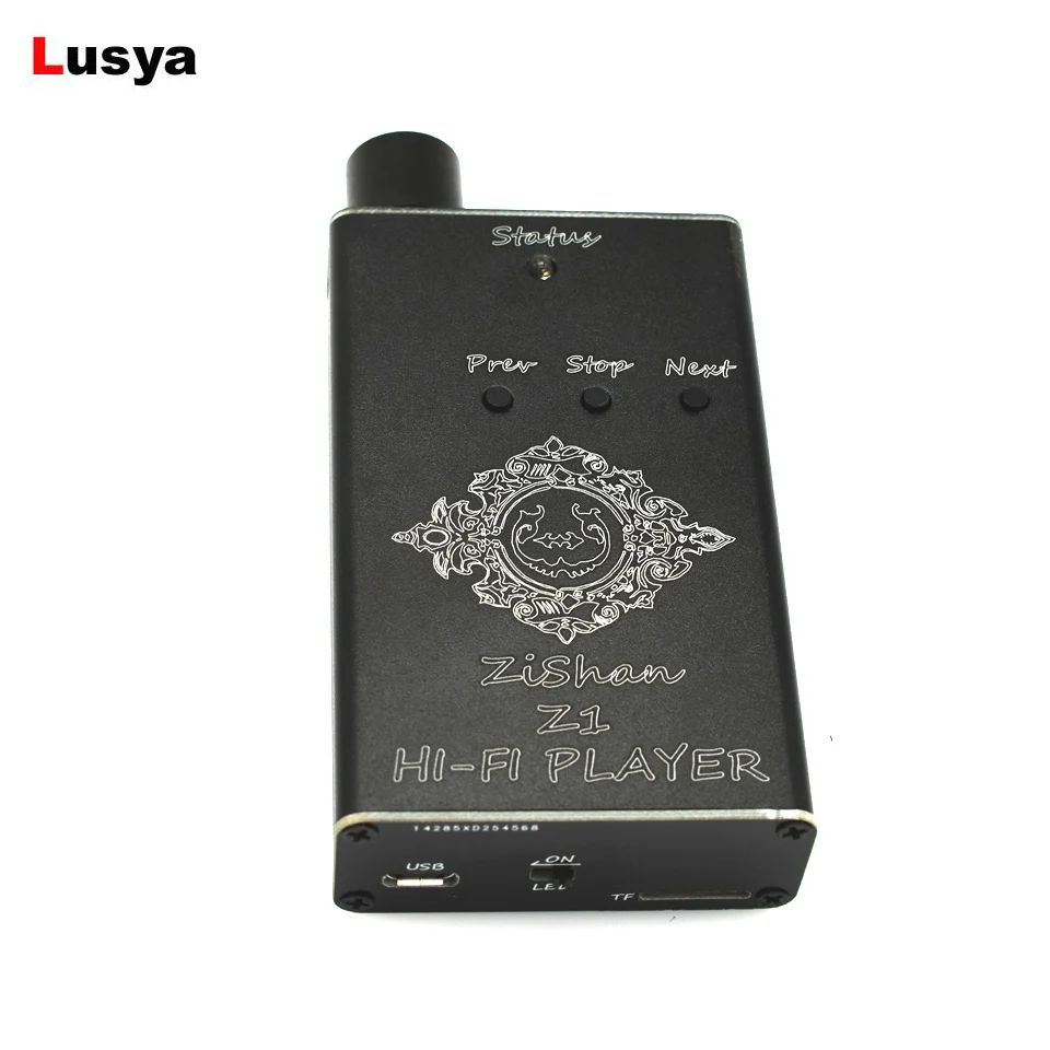 Zishan MP3 музыкальный плеер Z1 DSD DAC цифровой аудио плеер ES9023 MP3 HiFi музыкальный плеер Поддержка усилителя для наушников DIY USB