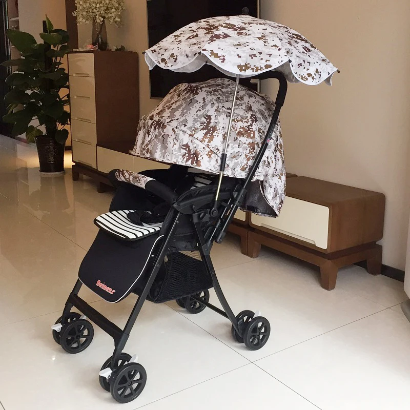 

Bei Meng Shi baby stroller high landscape can sit and lie folding double-sided light comfortable to carry