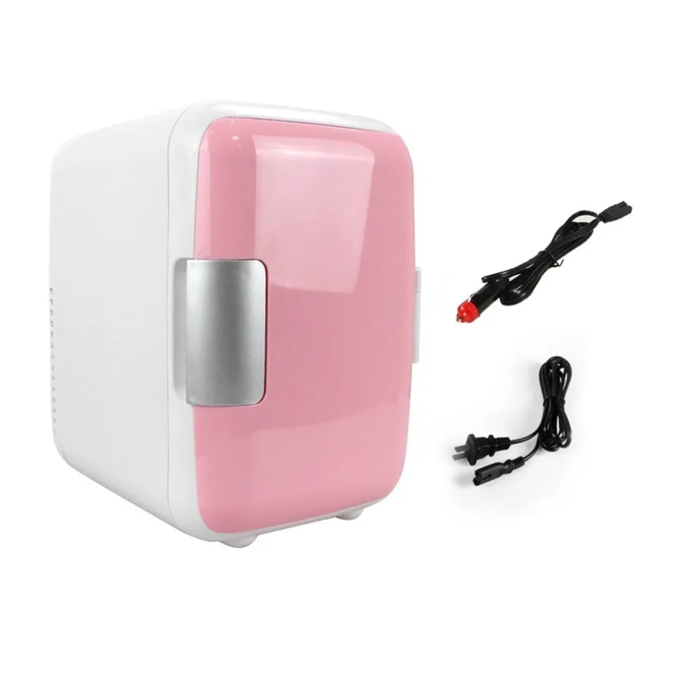 

Compact Size 4L Car Refrigerators Ultra Quiet Low Noise Car Mini Refrigerators Freezer Cooling Heating Box Fridge