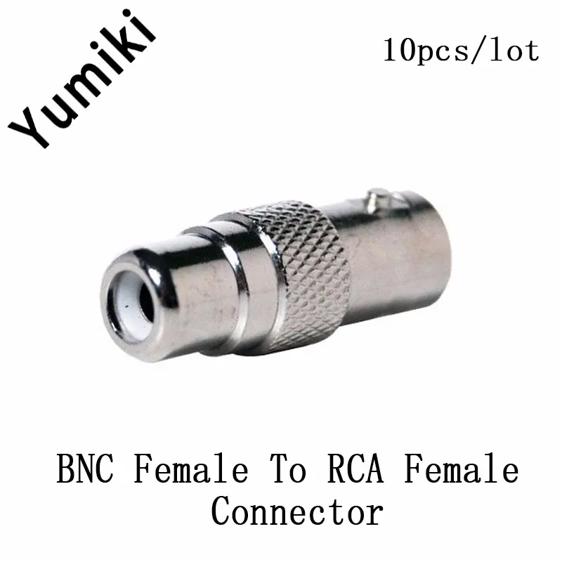 10 шт./лот RCA гнездо BNC для камеры видеонаблюдения проигрыватель RCA BNC разъем для видеокамеры