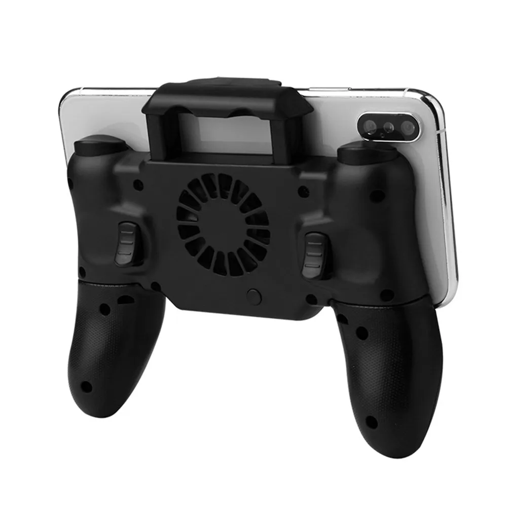 Bluetooth PUBG мобильный контроллер с кулером для iOS телефон F6 геймпад рассеивание тепла Охлаждение Вентилятор джойстик 800 мАч
