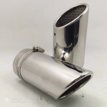 

For Benz W204 C63 C180 C200 C220 C230 C250 C280 C300 C350 W204 Rear Tail Exhaust Muffler Tip End Pipes Silencer Tail Pipe 2Pcs