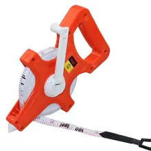 1 шт. 30 м/100фт 50 м/165фт 100 м/330фт метр открытая катушка стекловолокно рулетка дюйм Метрическая шкала ударопрочный ABS измерительные инструменты