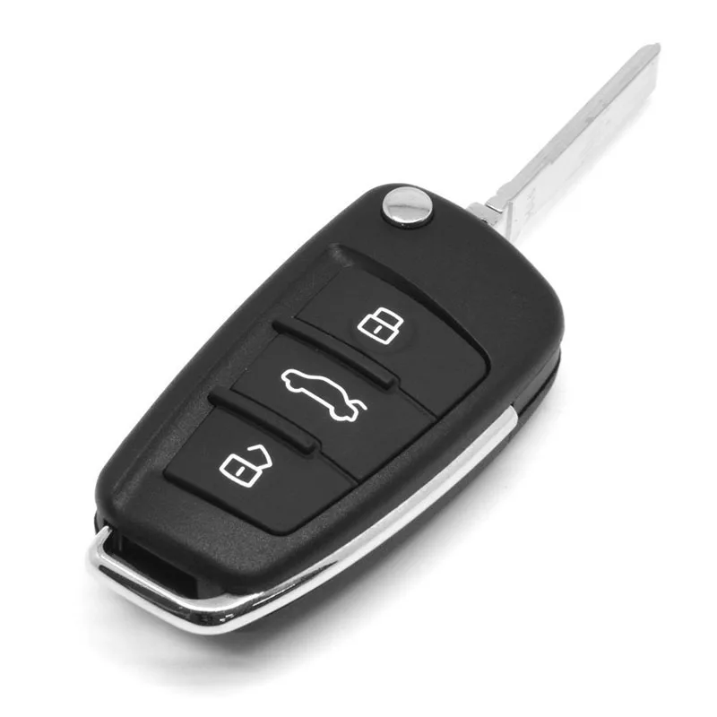 

Folding Flip Remote Key Shell fit for AUDI 3 Button Case A2 A3 A4 A6 A6L A8 TT drop shipping