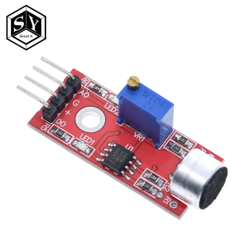 

1PCS Great IT High Sensitivity Sound Microphone Sensor Detection Module For AVR PIC KY-037 KY 037