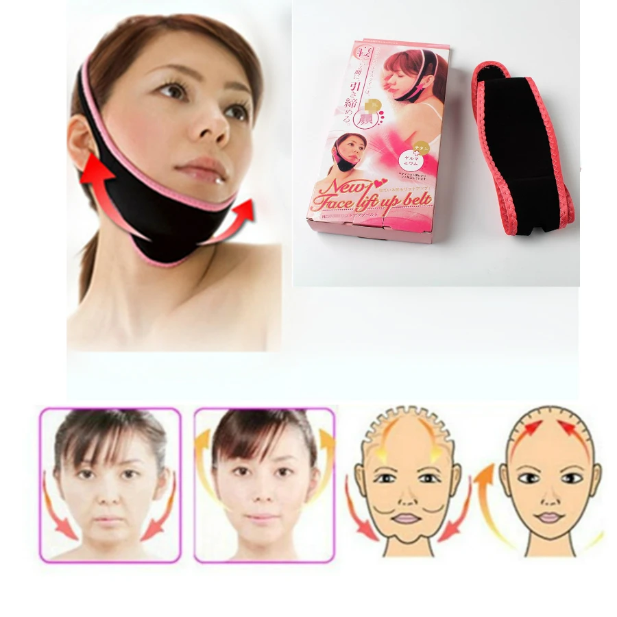 Инструменты для подтяжки лица, тонкая маска для похудения, тонкий массажер для лица, двойной подбородок, бандажный пояс для лица, женский косметический набор для ухода за лицом