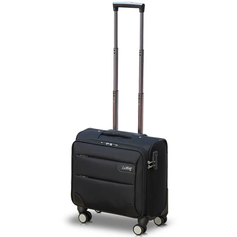 Universal wheels trolley luggage travel bag male commercial oxford fabric luggage female,mini ...