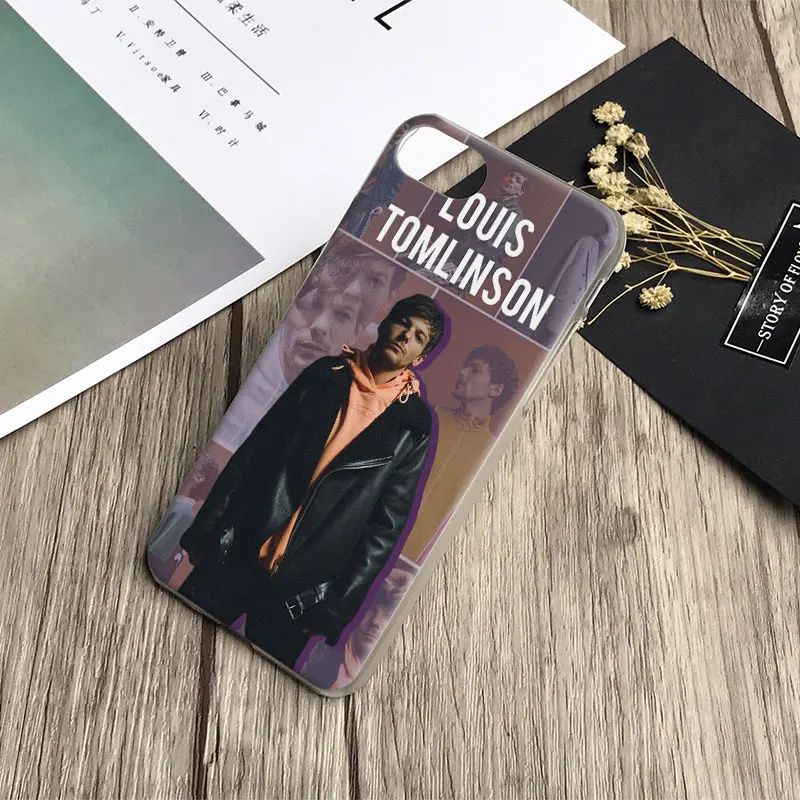 Louis Tomlinson Coque Fashion Cover Shell For Apple iPhone 4 4s 5 5s Se 6 6Plus 6s 6sPlus 7 Plus 8 8Plus X Phone Case