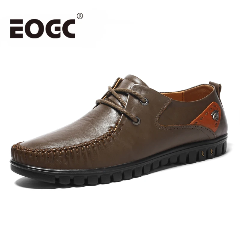 

Spring Fashion Men Casual Shoes Breathable Male Shoes high quality Men Genuine Leather Shoes Men Flats Mens Leather Loafers