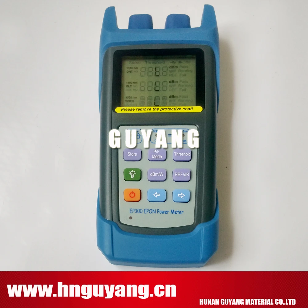 Deviser EP300 1310 ~ 1550nm Оптический мультиметр Pon измеритель мощности EPON