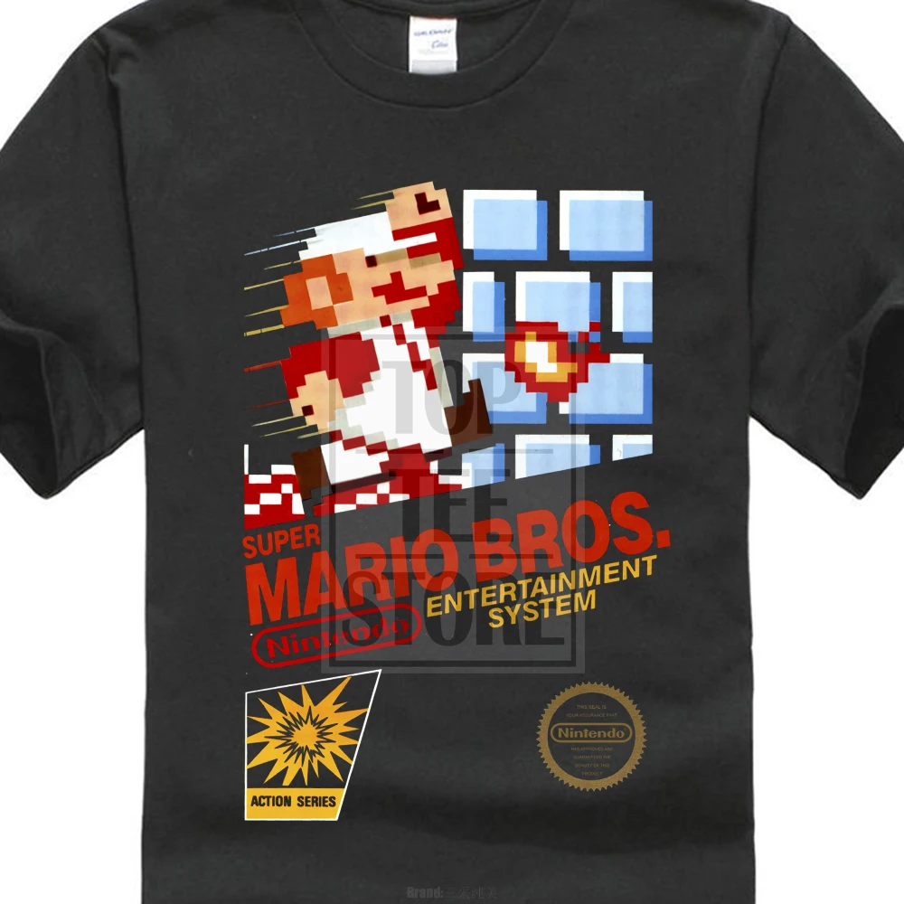 

Super Mario Brothers Retro Nes Game T Shirt Size S To 4Xl