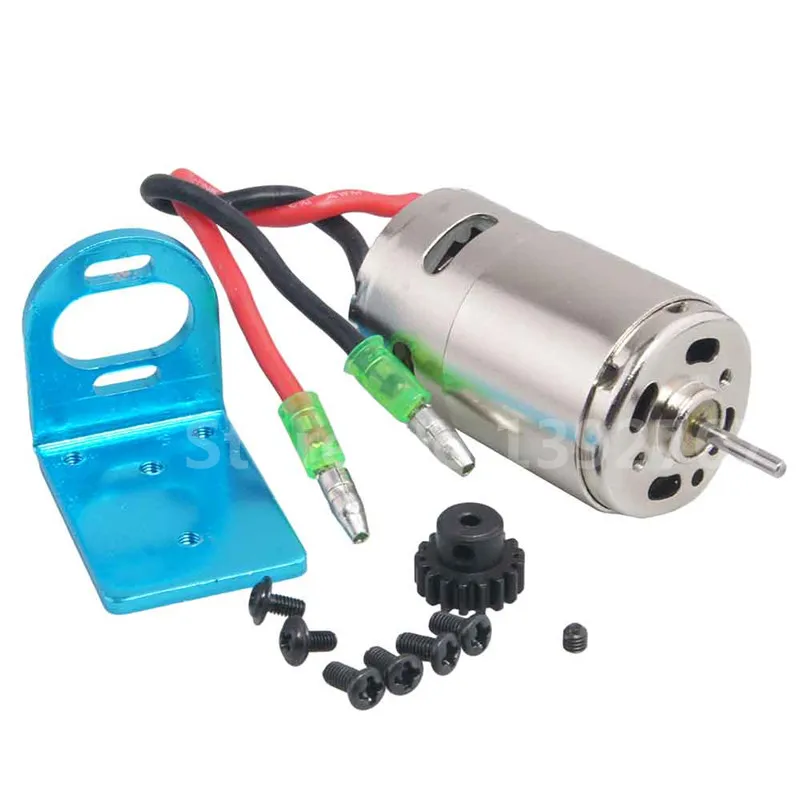 

RC Car WLtoys A949 A959 A969 A979 K929 Upgrade Parts 380 390 Motor Kit & Mount Electric Engine Motor Gear 17T For 1/18 Model