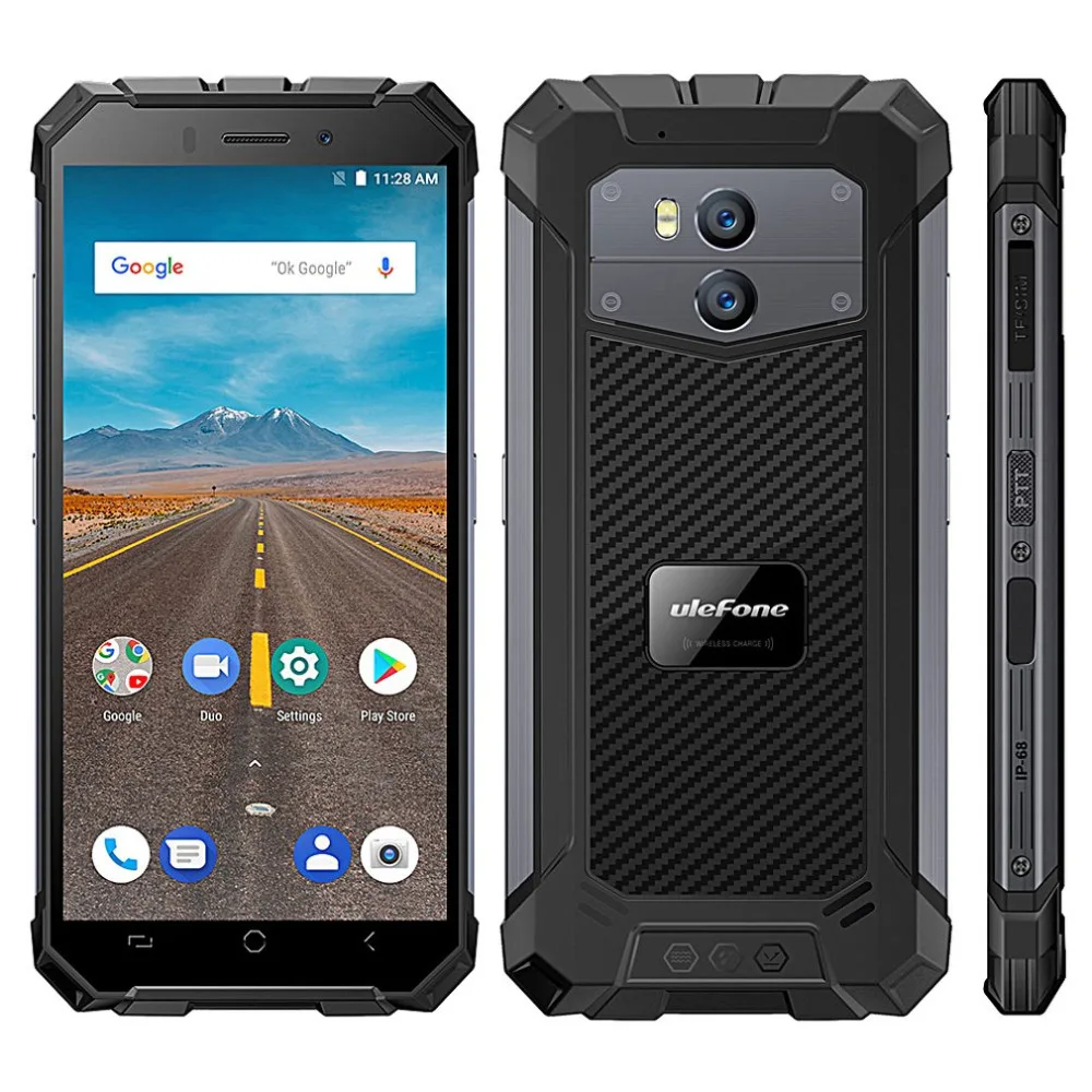 Ulefone Броня х Смартфон Android 8 1 Беспроводной зарядки Водонепроницаемый IP68 5 &quotHD 2 ГБ +