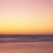 Sunset over the ocean  Pacific Ocean  California  USA Poster Print (36 x 12)