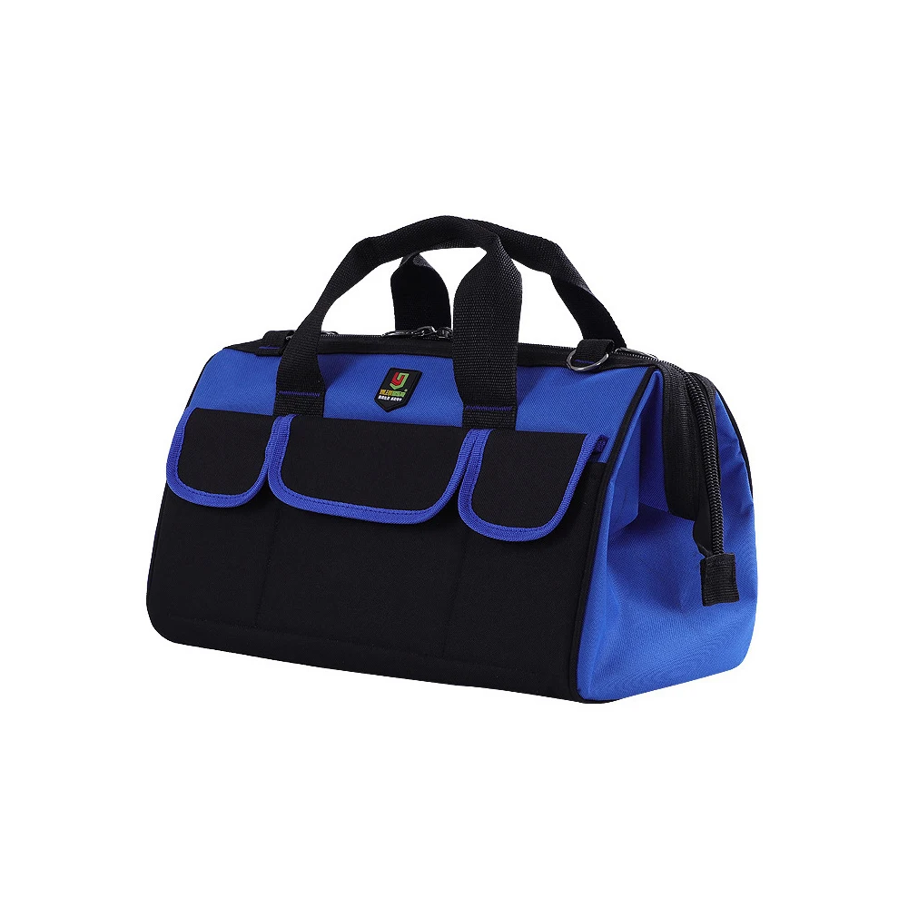 

Multifunctional Large Capacity Oxford Cloth Toolkit for Plumber and Electrician One-shouldered Portable Dual-use Bag Tool Bag
