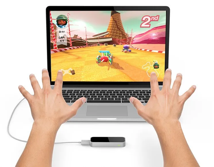 Соматосенсорный 3D контроллер Leap Motion для ПК или MAC