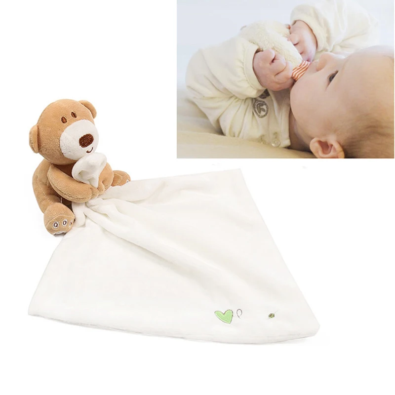 Newborn Baby Toys Cute Bear Scarf Handkerchief appease Towel Rattles Crap Doll Gift For Soothe Calm Towel Educational Plush Toy Newborn Baby Toys Cute Bear Scarf Handkerchief appease Towel Rattles Crap Doll Gift For Soothe Calm Towel Educational Plush Toy